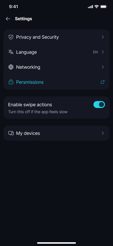 Chat over Bluetooth π‘ Β· Mobile Go to 'Settings' and select 'Networking':.